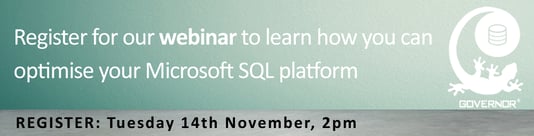Webinar Nov 14: Microsoft SQL Server Optimization